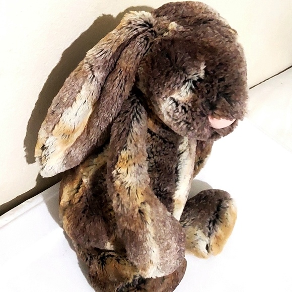 JELLYCAT WOODLAND BABE BUNNY PLUSH. 12" TALL COLLECTIBLE EASTER  BUNNY - Picture 9 of 16